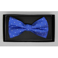 Silk Woven bow tie with or with out logo pre-tied
